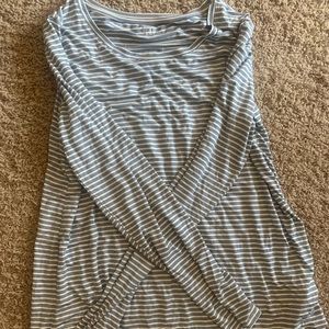 Women’s striped long sleeve top